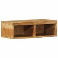 vidaXL TV skrinka na stenu 60x30x19 cm masívne hrubé drevo mango