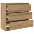 vidaXL Komoda dub artisan 80x35x76 cm spracované drevo