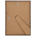 vidaXL Fotorámiky na stenu alebo stôl 5 ks bronzové 29,7x42 cm MDF