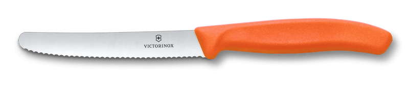 Victorinox Swiss Classic 6.7839.C1 nôž na rajčiny/stolovanie 11 cm, oranžová, polypropylén