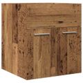 vidaXL Kúpeľňová skrinka pod umývadlo Old Wood 41x38,5x46 cm