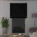 vidaXL Žalúzia Čierny 213 x 110 cm 25 mm PVC