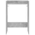 vidaXL Kabinet na práčku Betónová 67,5 x 48 x 97 cm Kompozitné drevo