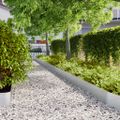 vidaXL Obrubník trávnika 30 ks 20 x 103 cm Pozinkovaná oceľ Strieborná