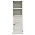 vidaXL Kúpeľňová skriňa VIGO Biela a antik biela 37 x 34 x 110 cm