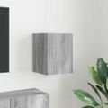 vidaXL TV nástenná skriňa 30 x 31 x 40 cm Sivý Sonoma Kompozitné drevo