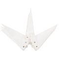 vidaXL Vianočné svetlá s LED 3 ks, skladacie, biele 57 cm