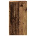 vidaXL Servírovacia skriňa Staré drevo 40 x 41 x 75 cm