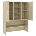vidaXL Skrinka na práčku dub sonoma 70,5x25,5x90 cm