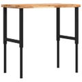 vidaXL Pracovný stôl 100x60x(73-99,5) cm masívna akácia obdĺžnik