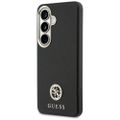 Obal Guess Rhinestone Round Logo MagSafe pre Samsung Galaxy S26 čierny