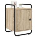 vidaXL Nočný stolík 2 ks Dub sonoma 35 x 36,5 x 50 cm Kompozitné drevo
