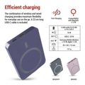 Powerbanka EMOS WI 522 /B0555BL/, 5 000 mAh, 20 W+Wireless, modrá