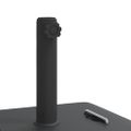 vidaXL Podstavec pod slnečník s rúčkami pre Ø38/48mm tyče 27kg štvorec