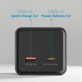 Powerbanka KRUGER & MATZ KM0914 20000 mAh Li-ion 65W QuickCharge, Power Delivery