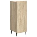 vidaXL Servírovacia skriňa Dub sonoma 34,5 x 33 x 92 cm