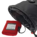 GLOVII Ski Leather, Vyhrievané rukavice, L, čier