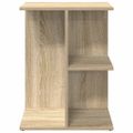vidaXL Nočné stolíky 2 ks dub sonoma 46,5x29x61 kompozitné drevo