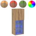 vidaXL Zostava TV skriniek 40,5 x 30 x 102 cm Remeselný dub