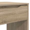 vidaXL Stôl so zásuvkou Sonoma dub 100 x 50 x 78 cm Konštruované drevo