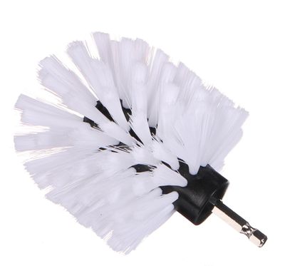 Kulatý kartáč na vrtačku pro čištění auta CAR DETAILING DRILL BRUSH ONE SOFT, měkký SIXTOL