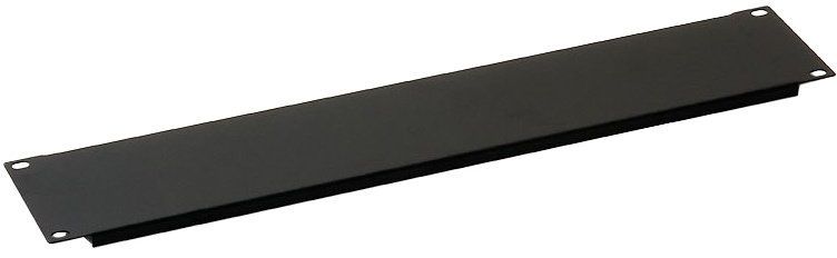 19'' záslepka 4U plastový zámok RAL9005 čierna