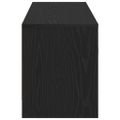 vidaXL TV skrinka, čierny dub, 102x30x37,5 cm, umelé drevo