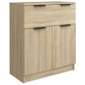 vidaXL Komoda dub sonoma 60x30x70 cm spracované drevo