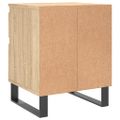 vidaXL Nočné stolíky 2 ks dub sonoma 40x35x50 cm kompozitné drevo