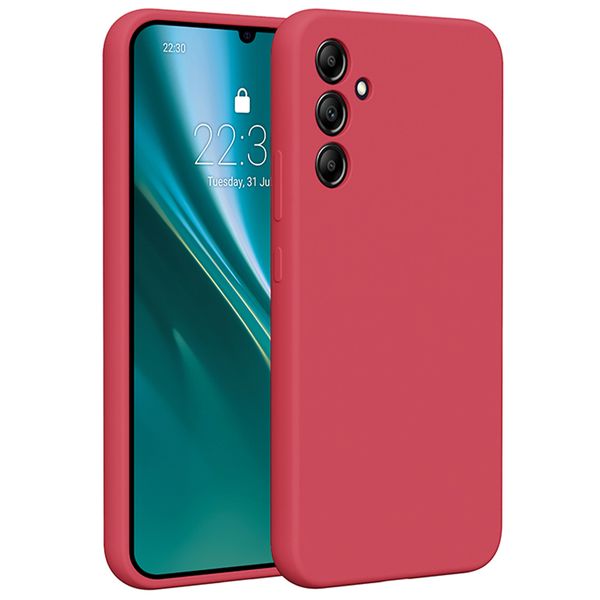 Obal Etteri Silicone pre Samsung Galaxy A34 5G malinový