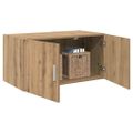 vidaXL Nástenná skrinka dub artisan 80 x 42.5 x 40 cm Kompozitné drevo