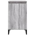 vidaXL Nočné stolíky 2 ks sivé sonoma 40x35x70 cm spracované drevo