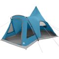 vidaXL Teepee stan pre 5 osôb 5 osoba Modrá