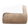 vidaXL Deky ťavová 130 x 150 cm 1 kg Flís