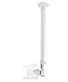 Neomounts  FPMA-C100WHITE / Flat Screen Ceiling Mount (Height: 79-129 cm) / White Držák, VESA, stropní, pro monitor, úhloprícka 10"-30", náklon 180°, otácení 180°, rotace 360°, nosnost 12kg, bílý