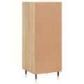 vidaXL Komoda dub sonoma 34,5x34x90 cm spracované drevo