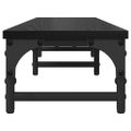 vidaXL Stojan na monitor Čierny dub 105 x 23 x 15,5 cm