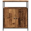 vidaXL Komoda staré drevo 70x30x80 cm kompozitné drevo