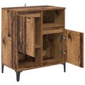 vidaXL Servírovacia skriňa Staré drevo 60 x 35 x 70 cm