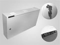 Kovový rozvádzač montážna skriňa 650x350x120mm TPR-20w, lesklá biela
