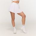 Dámska sukňa Varsity White - GymBeam, veľkosť L, 75% nylón, 25% elastan