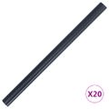vidaXL PVC ochranná páska na ochranu súkromia 35x0,19 m matná tmavosivá