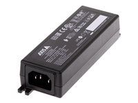 Dávkovač energie - AC 100-240 V - 30 Watt - výstupné konektory: 1 - Európa - čierna - pre AXIS A1610, C1410, D3110, M4308, P1385, P3818, Q1715, Q3536, Q3538, W400; P37 Series