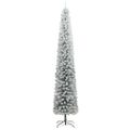 vidaXL Umelý vianočný stromček Zelená 300 cm PVC, oceľ a plast