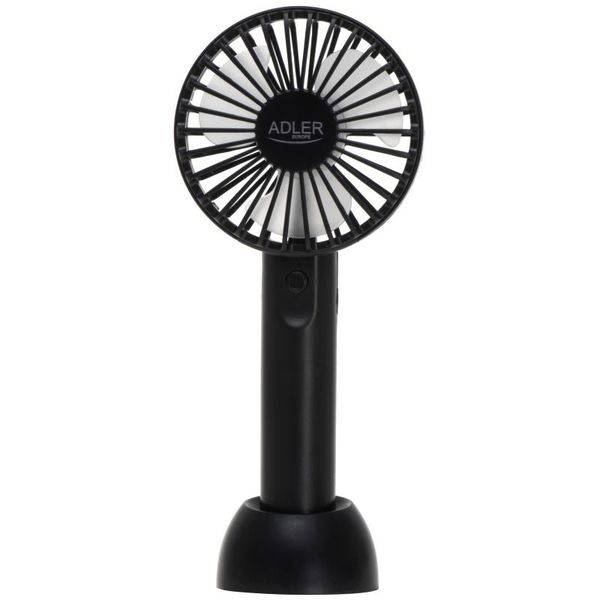 ADLER AD 7338, Mini USB Ventilátor, čierny