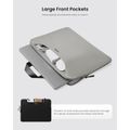 TOMTOC THE HER, Taška na notebook 16'' Gray