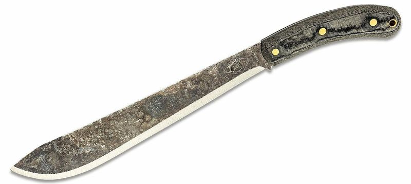ESEE Darien mačeta 31,4 cm, čierna, Micarta, plátené puzdro