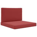 vidaXL Vankúš na vonkajšiu pohovku Polyester vínovo červená 80 x 80 cm