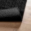 vidaXL Koberec ZIZUR 120x120 cm, jutový vzhľad, interiér a exteriér