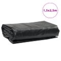 vidaXL Celta čierna 1,5x2,5 m 650 g/m²